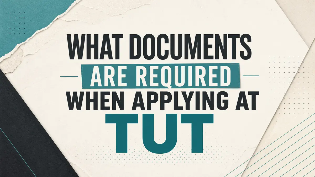Required documents for Tshwane University of Technology online application